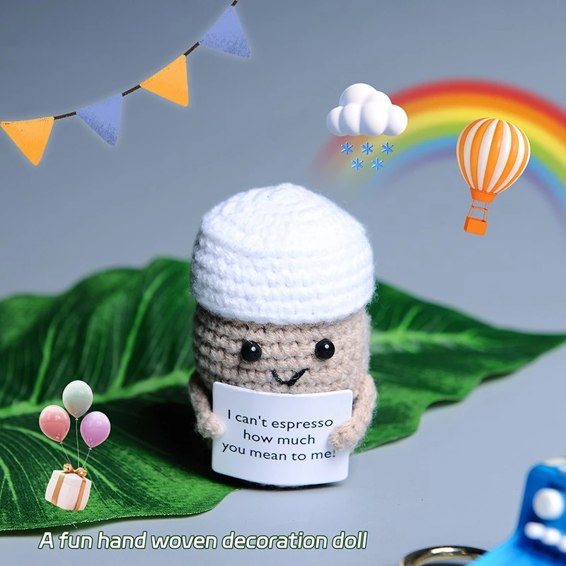 Crocheted Coffee Cup Plush factory